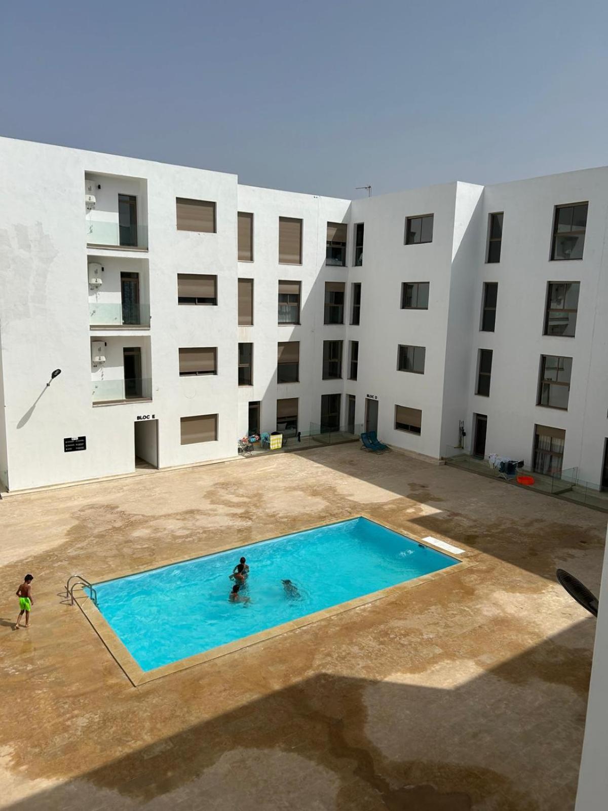 Appart Agadir Bay Centre Piscine Plage A 5Mnts A Pieds Экстерьер фото